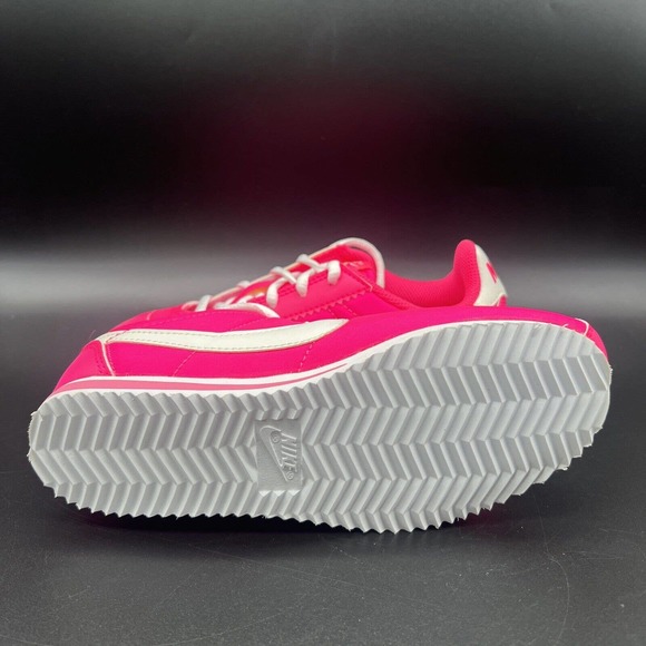 Nike Cortez Nylon Pink White Swoosh 749514-601 Sneakers Shoes Youth Sizes 12 - 2 - Picture 6 of 6